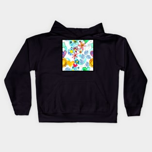 cups in green 3 Kids Hoodie